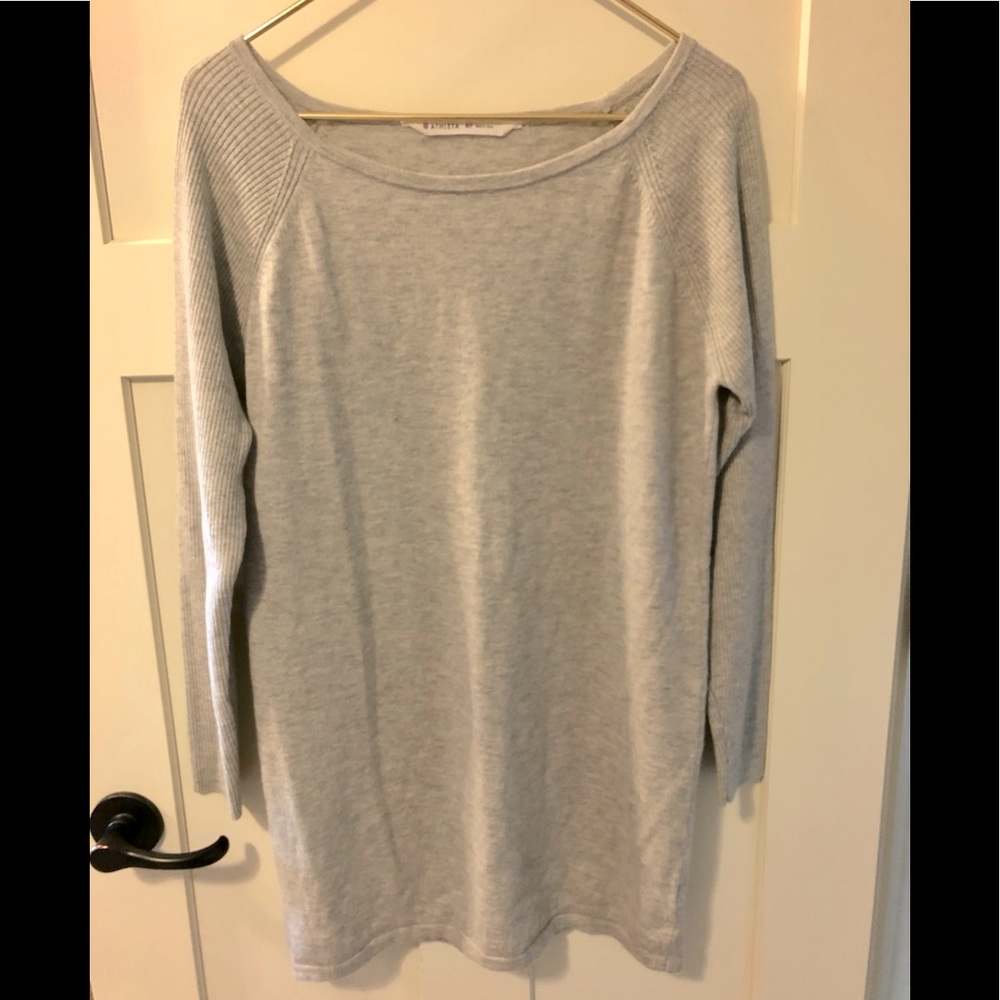 Athleta merino wool long sleeve dress, size M